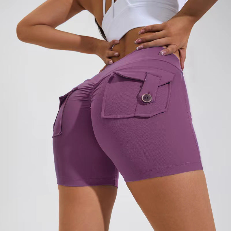 Upgrade Your Workout Wardrobe with Quick-Dry High-Waist Yoga Shorts