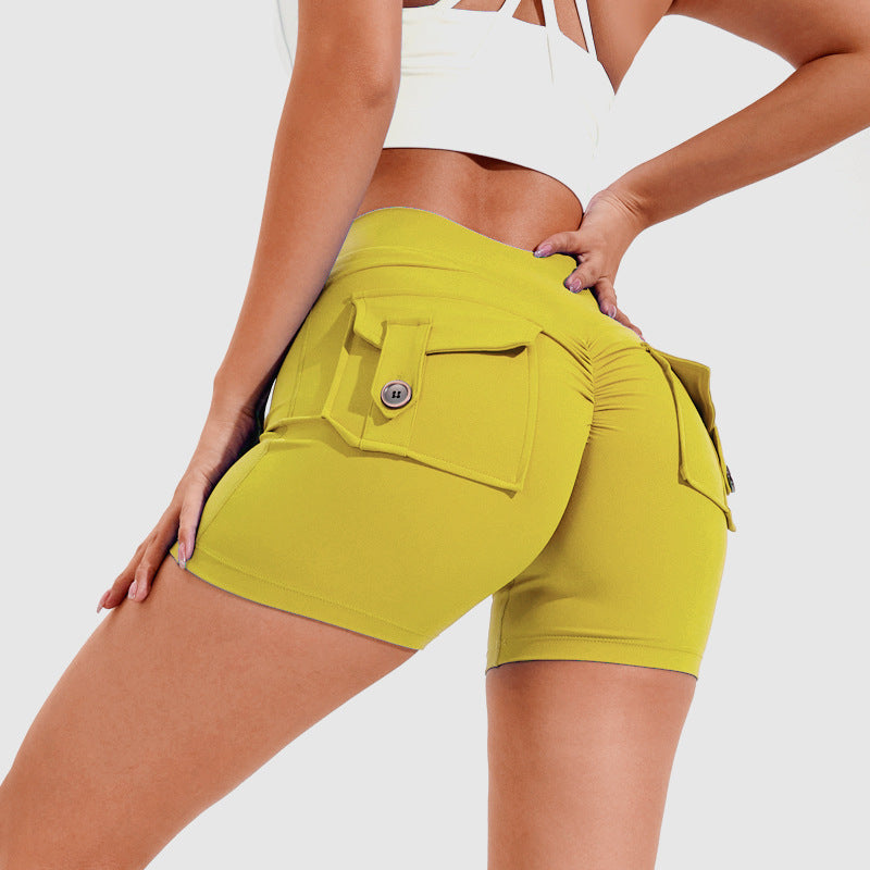 Upgrade Your Workout Wardrobe with Quick-Dry High-Waist Yoga Shorts