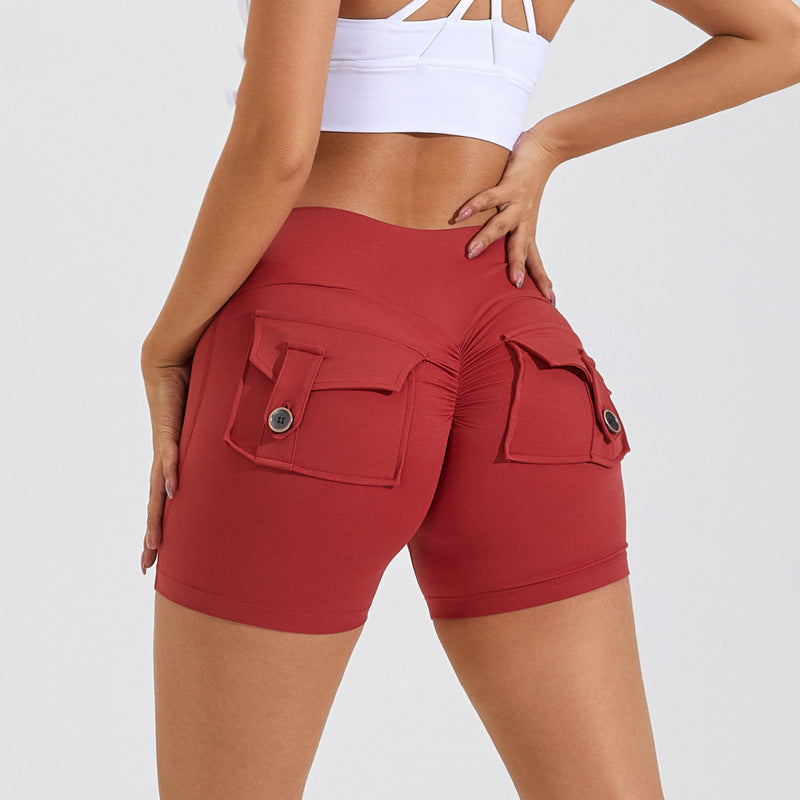 Upgrade Your Workout Wardrobe with Quick-Dry High-Waist Yoga Shorts