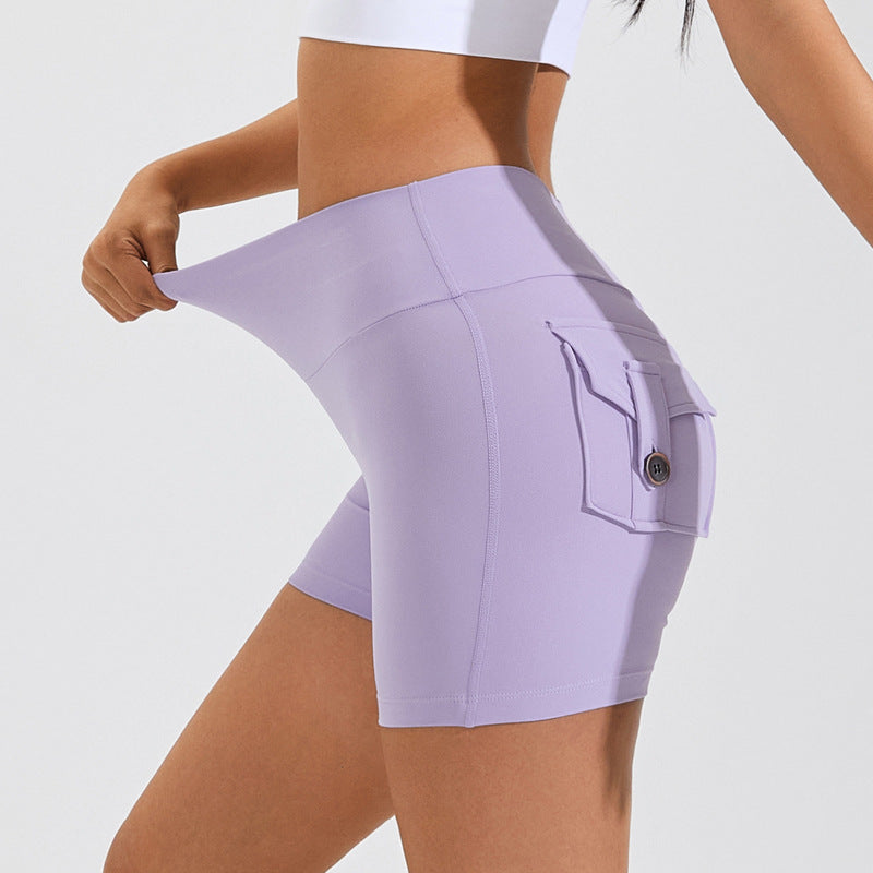 Upgrade Your Workout Wardrobe with Quick-Dry High-Waist Yoga Shorts