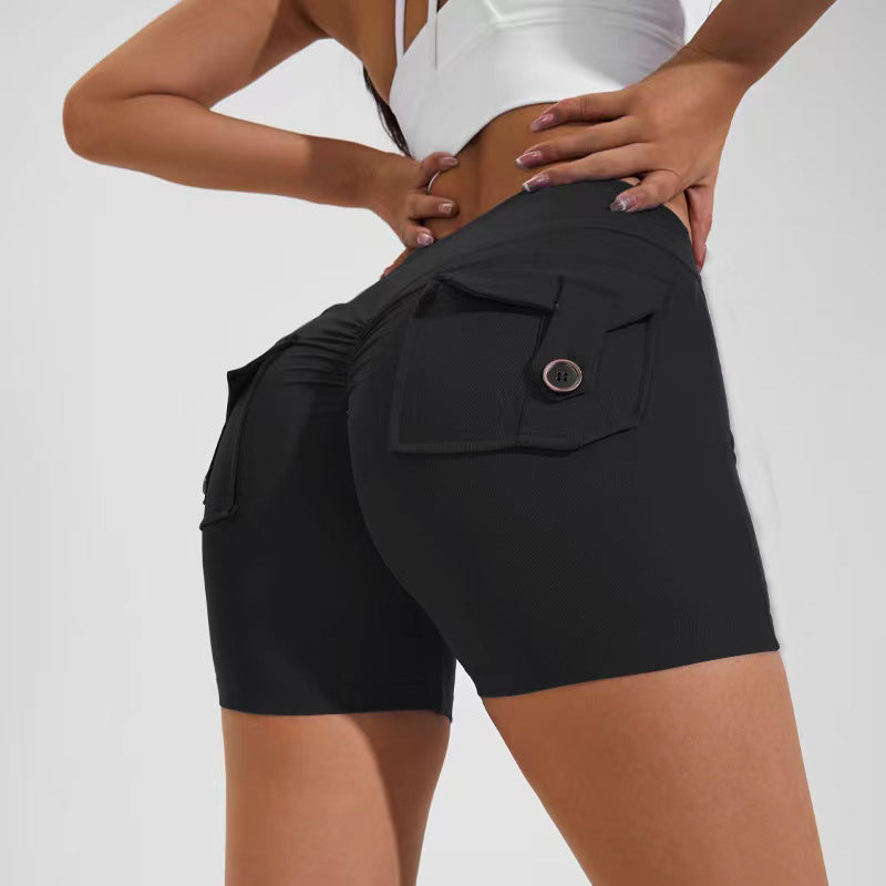 Upgrade Your Workout Wardrobe with Quick-Dry High-Waist Yoga Shorts