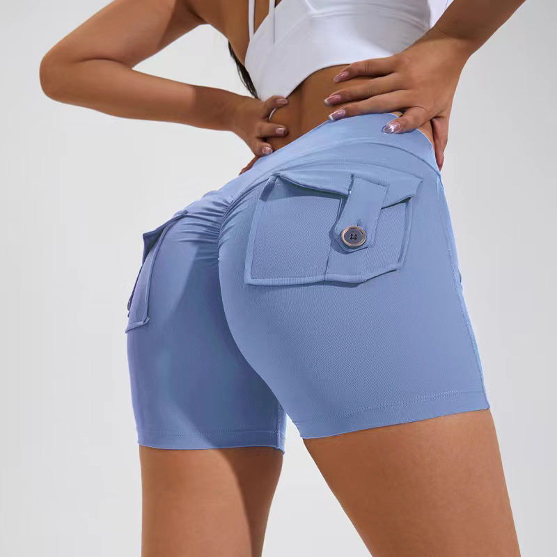 Upgrade Your Workout Wardrobe with Quick-Dry High-Waist Yoga Shorts