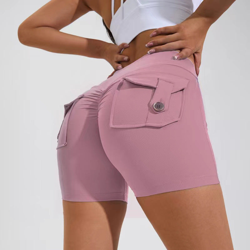 Upgrade Your Workout Wardrobe with Quick-Dry High-Waist Yoga Shorts